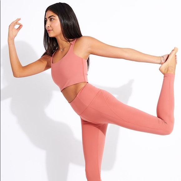 Girlfriend Collective Clay High-Rise Legging 28.5” - Picture 3 of 8